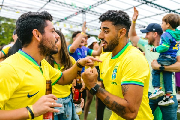 Brazil vs Morocco watch party